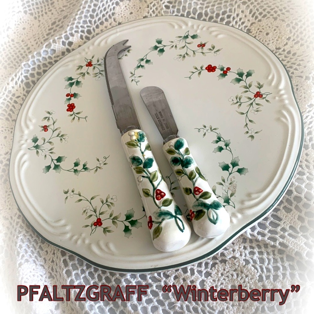 PFALTZGRAFF "Winterberry" Cheese Plate